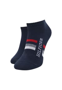 TOMMY HILFIGER - Sneakersocken, 2er-Pack, für Herren - 001  WHITE