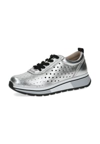 Caprice - Leder Sneaker - Silber