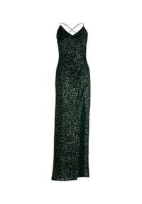 Vera Mont - Abendkleid, Raffung, Schlitz, für Damen - 8541 NIGHT SKY