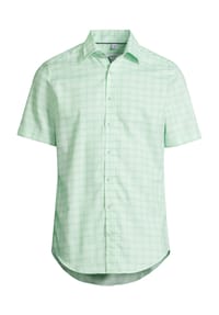 MANGUUN - Businesshemd, Body Fit, Kurzarm, Kentkragen, für Herren - BLUE/WHITE