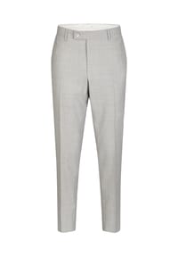HECHTER PARIS - Anzughose Hochwertiges Material mit Wolle und Stretch-Anteil - grey