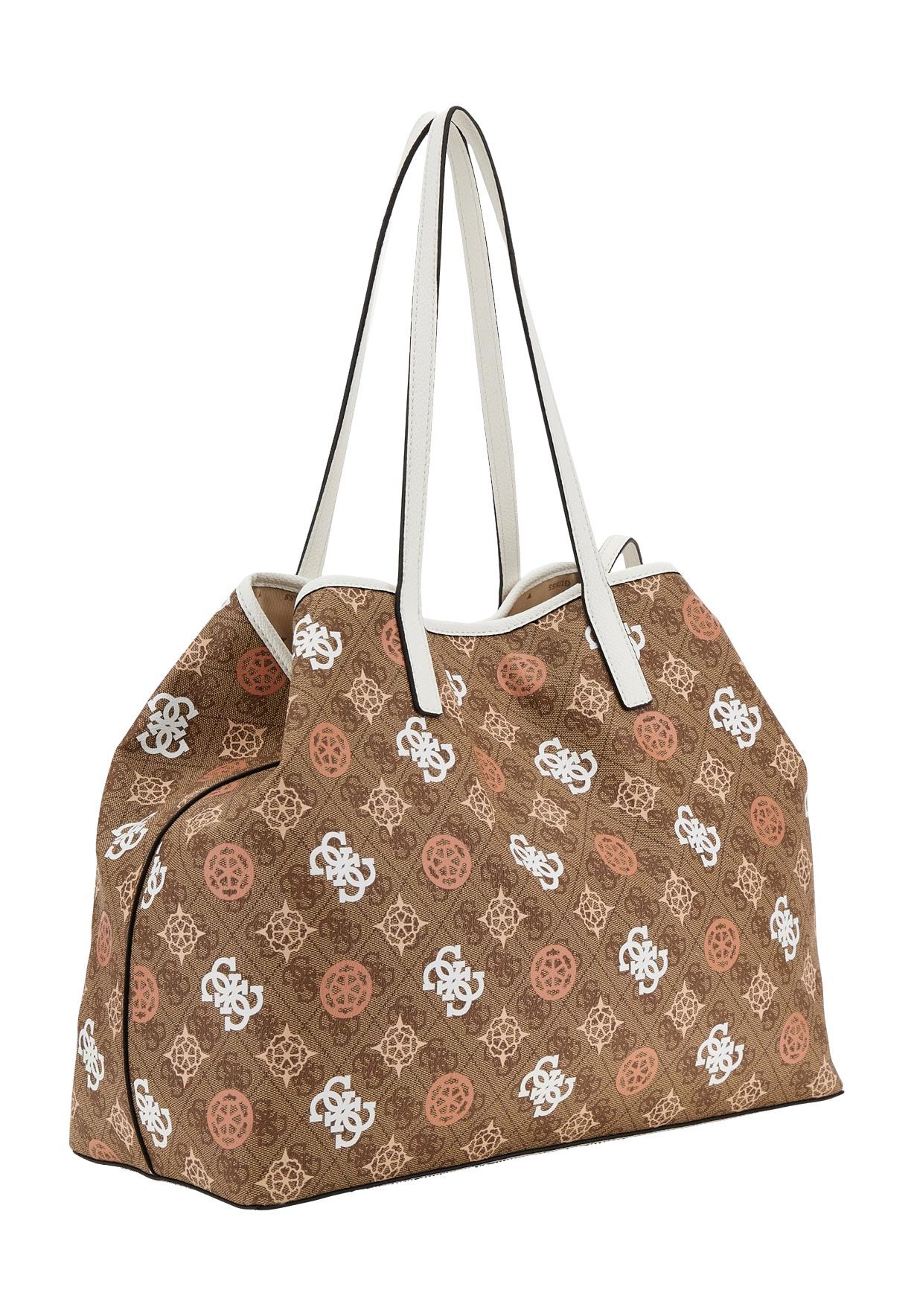 GUESS Shopper, Logo-Muster, Magnetdruckknopf, für Damen | GALERIA 