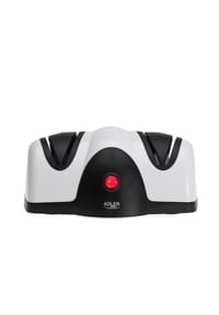 COFI - AD 4518 Elektrischer Messerschärfer 2-in-1 Funktion, 40 W, Schärfen & Polieren - Weiß,Schwarz 21 x 15 x 8,5 cm
