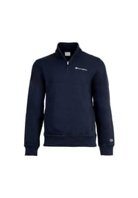 Champion® - Herren Sweatshirt -  Heavy Soft Compact Fall Poly Fleece 310 Half Zip Sweatshirt, einfarbig - Dunkelblau