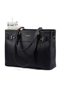 MANIKE - Handtasche Damen Mittelgroß - schwarz
