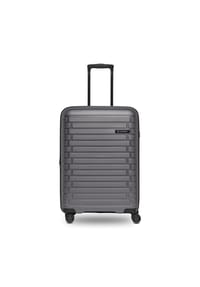 pactastic Collection 04 - Collection 04 THE MEDIUM + 4 Rollen Trolley M 66 cm mit Dehnfalte - anthracite-metallic