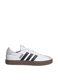 adidas - VL Court 3.0 Sneaker, Leder, für Herren - core black/cloud white/tean victory red