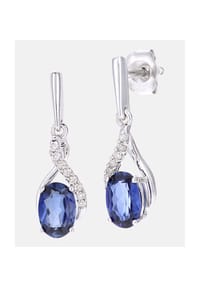 Diamant L'eternel - Ohrringe, mit 1.23 ct Diamant, 375 Weißgold - white gold