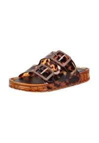 dolce vita - Lederimitat Pantoletten - Leopard