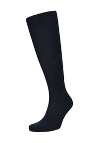 KUNERT - Richard Kniestrümpfe, handgekettelt, Komfortbund, für Herren - 0070 BLACK