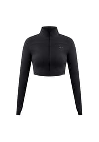 SMILODOX - Crop Jacke Brianna - Anthrazit