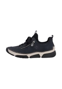 rieker - Sneaker Basic, Zuglasche, für Damen - PAZIFIK/SCHW/17
