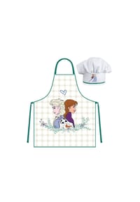 Disney - Disney Frozen Küchenschürze mit Mütze für Kinder – Schutz beim - 