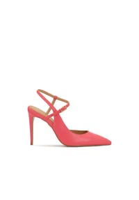 Kazar - Rosa Pumps mit offenem Absatz - Rosa