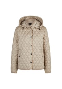 BARBARA LEBEK - Steppjacke Damen mit abnehmbarer Kapuze - 727 SKY BLUE