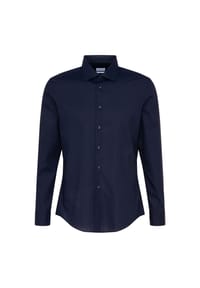 seidensticker - Businesshemd Smart Essentials Schwarze Rose, Slim, Langarm, Kent, für Herren - 1 1 WEISS