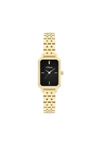 s.Oliver - Armbanduhr The Rectangular - bicolor