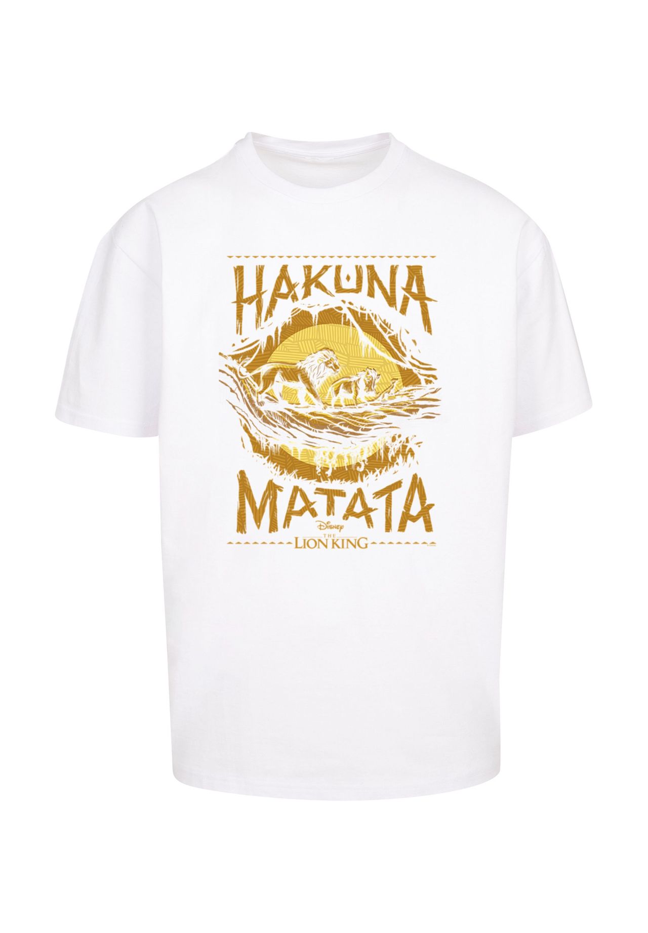 F4NT4STIC Heavy Oversize T-Shirt König der Löwen Film Hakuna Matata |  GALERIA