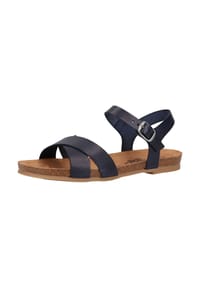 COSMOS® Comfort - Leder Sandalen - Dunkelblau