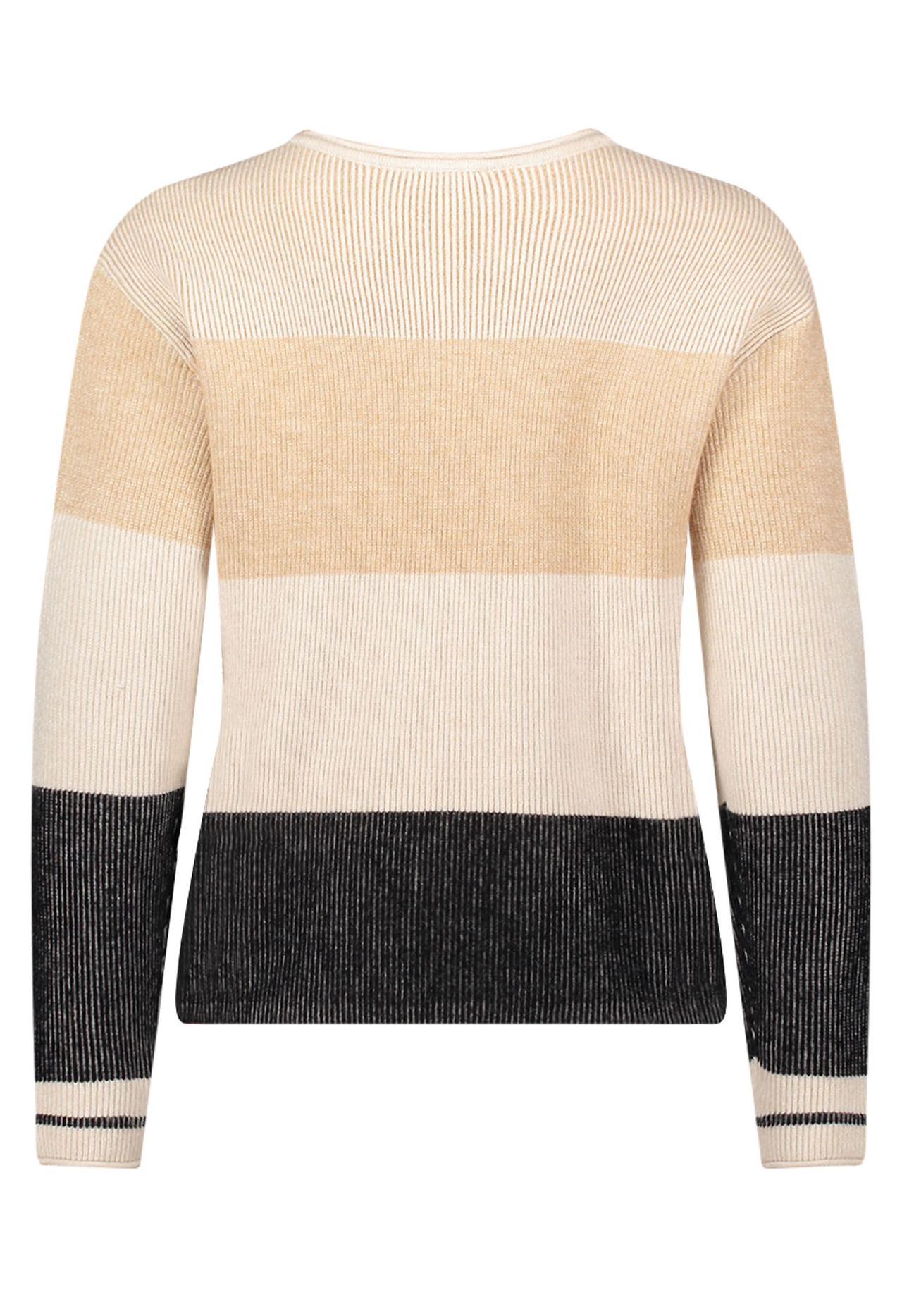 Betty Barclay 52468026_Strickpul, 9972 Black/Beige, 36, Schwarz, 36