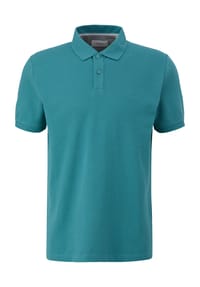 s.Oliver - Poloshirt, 1/2 Arm,, Logo-Stickerei, für Herren - 0100 WHITE