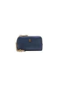 Esquire - MADISON Schlüsseletui, Leder, Emblem, für Damen - BLAU