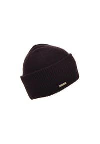 SEEBERGER - Beanie, Umschlagbund, für Damen - 0 BLACK