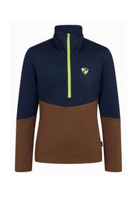 ziener - Sweatshirt, Troyer, für Kinder - 730 D.CHESTNUT RIP