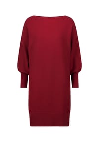 zero - Strickkleid strukturiert  U-Boot Ausschnitt - 8599 TEAL OCEAN