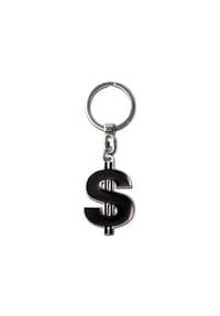 LOGOSHIRT® - Key Ring Dollar - schwarz
