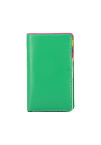 Mywalit - Geldbörse RFID Schutz Leder 8 cm -  black-pace