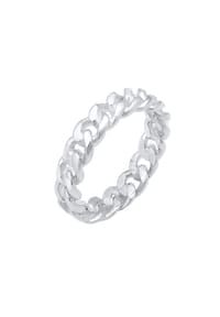 elli. - Ring Bandring Knoten Unendlich Twisted 925 Silber - Gold