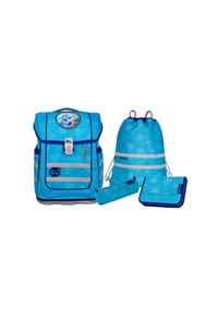 McNeill© ERGO COMPACTO - Schulranzen-Set 5-teilig - BARBA ROSA