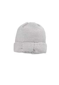 maximo® - BABY GIRL-Umschlagmütze,Turban - metallmeliert