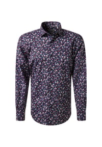 pierre cardin - Hemd Kent mit abstraktem Muster - Salute