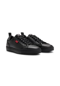 HUGO RED - Sneaker, Label, für Herren - 005 BLACK