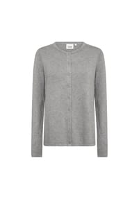 Wasabi CONCEPT - Cardigan, Rundhals, für Damen - 99470 MED. GREY ME