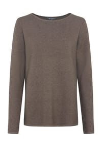 GALERIA essentials - Pullover "Pam", U-Boot-Ausschnitt, für Damen - BLUE MELANGE