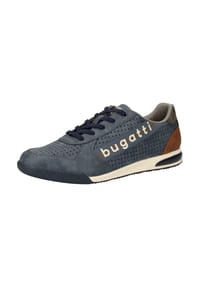 bugatti - Lederimitat Sneaker - Blau