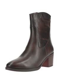 MARCO TOZZI® - Leder Stiefelette - Cafe