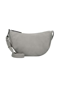 DENIM TOM TAILOR BELINA - Schultertasche, Kunstleder, Reißverschluss, für Damen - LIGHT GREY