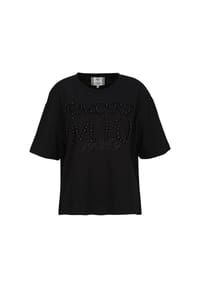 19V69 ITALIA - T-Shirt Petonia Pearls - Black