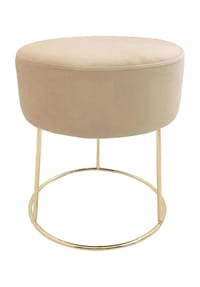ECHTWERK® - Sitzhocker MARILYN - Beige