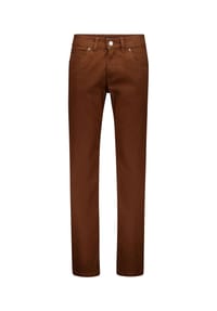 gardeur - Hose BILL Printed Cotton & Modern Fit - 1016 SAND