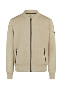redmond - Strickjacke Basic - Beige