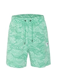 CHIEMSEE - Shorts mit Allover-Print - 16-5721 Marine Green