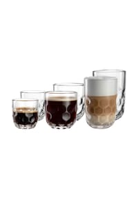 LEONARDO Barista-Set (1) Gocce 6er Set transparent - GOCCE - transparent