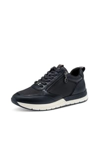 Tamaris - Sneaker, Zuglasche, Emblem, für Damen - 098 BLACK COMB 2