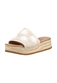 Blowfish® MALIBU - Lederimitat Pantoletten - Natur