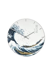 Goebel Wanduhr Katsushika Hokusai - Die Welle Bild 1